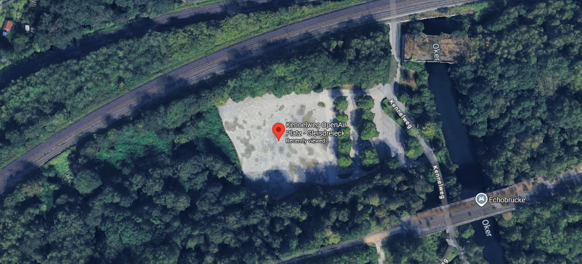 Google Maps Screenshot der Location